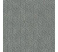32609 - City Glam Hexagonal Géométrique Rose Doré Gris Galerie Papier Peint