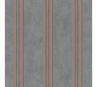 32637 - Le Nouveau Livre De Design Rayé Argent Gris Galerie Papier Peint
