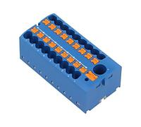 3273376 Connecteur : bloc de distribution PTFIX 24A 450V pour rail DIN bleu P...