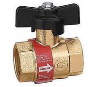 327500 Robinet à tournant sphérique CALEFFI 3/4"- BALLSTOP avec clapet anti-retour intégré