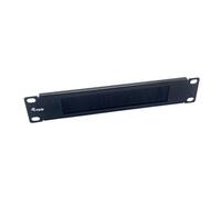Equip Passe-câble Plaque à brosse 25,4 cm (10") Noir 1 UE