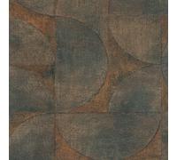 32822 - le Nouveau Design Livre Abstrait Géométrique Bronze Marron Galerie Peint