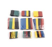 328pcs Gaines Thermorétractables Tube Rétraction Kit Gaine Rétraction pour protéger les connexions et soudures Réparation des câbles Isolation