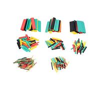 328pcs Kit de Tubes Thermiques colorés Isolation Forte pour la Protection du Fil Maintenance électrique et Codage Couleur