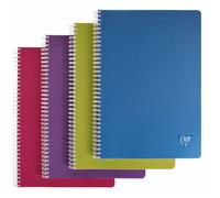 [329116C] Clairefontaine Linicolor cahier reliure intégrale A4 180 pages séyè...