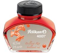 Encre 4001 dans un flacon en verre, rouge