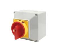 32A 2 Phases Isolator Switch With Protective Box LW26GS-32/2M Main Control electronic starter Power Supply Cut-off Load Disconnect NWPNLXEA