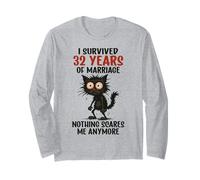 32e Anniversaire de Mariage, I Survived 32 Years of Marriage Manche Longue