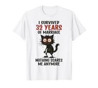 32e Anniversaire de Mariage, I Survived 32 Years of Marriage T-Shirt
