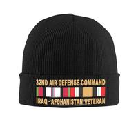 32E Commandement De Défense des États-Unis en Afghanistan Et Vétérans Femme Homme Bonnets Hiver Coupe-Vent Watch Cap Épais Bonnet De Pêcheur pour Casque Moto Sport Ski