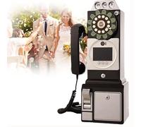 32G Livre D'Or Audio Vintage Pour TéLéPhone,écran 3,5 Pouces,Livre D'Or Pour TéLéPhone De Mariage,Enregistrez Et Conservez Vos Occasions SpéCiales Pour Une VariéTé D'Occasions De FêTe,Black