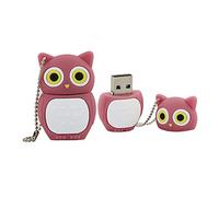 32GB Chouette Forme des clefs USB, Stylo Drive Memoria Flash Reste pendrives Disque Flash USB clé USB u Disk clé USB USB 2.0 Pen Drive pendrive (Red)
