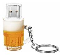 32GB Cute Beer Mug Shape USB 2.0 Flash Drive for External Data Storage
