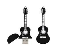 32GB Guitar Model USB 3.0 Flash Drive Pen Drive Thumb Drive Pendrive USB Memory Stick Jump Drive Compact Size USB Flash Disk USB Drive USB 3.0 Stick Clé USB - Noir