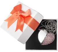 32GB Heart Shaped USB Flash Drive with Box, Personalized USB Flash Drive Romantic Gift for Women Kids Friend (Pink Heart with Box, 32GB)