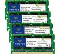 32Gb Kit(4X8Gb) Ddr3L / Ddr3 1600Mhz (Ddr3L-1600) Pc3L-12800 / Pc3-12800 Non-Ecc Unbuffered 1.35V/1.5V Cl11 2Rx8 Dual Rank 204 Pin Sodimm Laptop Notebook Pc Computer Memory Ram Module Upgrade