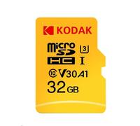 (32GB) Kodak Microsd carte 32GB 64GB Class10 Mini SD 128GB 256GB haute vitesse écriture Super compatibilité téléphone caméra carte mémoire