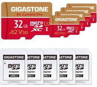 32gb Memory Card Pack Of 5 Cards 4k Pro Camera Compatible With Gopro Drone Switch Speed 95mb/S For 4k Uhd Video, A2 U3 V30 Microsdhc Card With Sd Adapter-Marque Générale