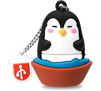 32GB Penguin Shaped USB Flash Drive Cute Memory Stick USB Flash Drive Pendrive Gift for External Data Storage