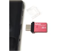 32GB Red Dual Drive Type C OTG USB Memory Stick Compatible with Xiaomi Poco F2 Pro,Poco F3,Poco M2,M2 Pro,M2,M3 Mobile