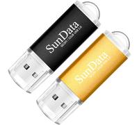32GB USB 2.0 Flash Drive Memory Stick Data Storage Pendrive with LED Light (2 Colours: Black Gold)