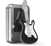 32GB USB 2.0 Pen Drive-Black Metal Guitar