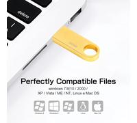 32GB USB Flash Drive 32GB Mini USB Flash Drive 32GB Memory Stick 32GB Pen Drive USB Stick 32GB with Hook for Laptop/PC/Car etc