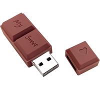 32GB USB Stick Chocolate 32GB Flash Drive Cartoon USB 2.0 Novelty Memory Stick External Data Storage Devices for Gifts