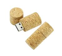 32GB vin Qui Forme Une Clef USB USB Bouchon mémoire des clés USB USB USB 2.0 Pen Drive Zip Drive Drive pendrive Stockage Stockage Externe (Brown)