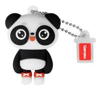 32GB Waterproof Silicone USB2.0 High Speed USB 2.0 Flash Drive with Pen Date Storage U Disk (Panda)