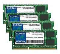 32Go (4 x 8Go) DDR3 1066MHz PC3-8500 SODIMM MÉMOIRE RAM KIT pour Intel iMac 27 Pouces i5 2.66GHz/i7 2.8GHz (Fin 2009)