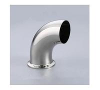 32mm 1-1/4" Pipe OD Butt Weld x 1.5" Tri Clamp SUS 304 Stainless Steel 90 Degree Elbow Pipe Fitting Home Brew Beer Wine