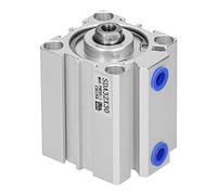 32mm Aluminum Pneumatic Cylinder | Thin Double Acting Pneumatic Cylinder for Tight Spaces | High Output Force & Environment Protected | PT1 / 8 Thread Interface (SDA32x30)