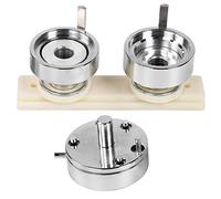 32mm Badges Moule Round pour Machine à Badges Badges Maker Moule en Alliage d'aluminium Badge Poinçonnage Badge Pin Making Moule Interchangeable DIY Accessoires