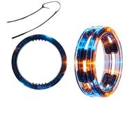 32mm Creux Double Anneau éLastique Engrenage, Surface SoulevéE De Particules, Flexible Confort Hanche Outil D'EntraîNement Quotidien + Y34