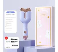 32Mm Fer À Friser En Céramique Professionnel Triple Baril Bigoudi Oeuf Rouleau Outils De Coiffure Styler Baguette Fers À Friser.Violet.