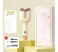 32Mm Fer À Friser En Céramique Professionnel Triple Baril Bigoudi Oeuf Rouleau Outils De Coiffure Styler Baguette Fers À Friser.Yellow.