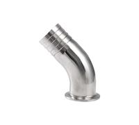 32mm Hose Barb Tri Clamp 45 Deg Elbow TC50.5mm SUS304 Stainless Steel Fitting