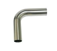 32mm O/D 304 Stainless Steel Weld 90 Degree Elbow Tube Butt Pipe Fitting Straight pipe length 100mm