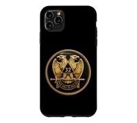 32nd Degree Mason Aigle Franc-maçon à Double tête Coque pour iPhone 11 Pro Max