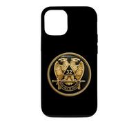 32nd Degree Mason Aigle Franc-maçon à Double tête Coque pour iPhone 12/12 Pro