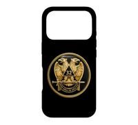 32nd Degree Mason Aigle Franc-maçon à Double tête Coque pour iPhone 17 Pro