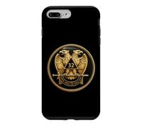 32nd Degree Mason Aigle Franc-maçon à Double tête Coque pour iPhone 7 Plus/8 Plus