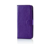 32nd Étui Portefeuille en Cuir PU Flip Coque pour Nokia 3 (2017), Housse avec Fentes CB et Fermeture Magnétique - Violet