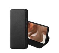 32nd Série Classique 2.0 - Étui Portefeuille en Cuir Véritable Coque pour Motorola Edge 50 Ultra, Housse avec Blocage RFID Fente CB, Fermeture Magnétique et Fonction de Support - Noir
