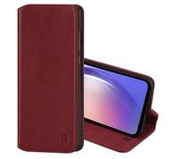 32nd Série Classique 2.0 - Étui Portefeuille en Cuir Véritable Coque pour Samsung Galaxy A55, Housse avec Blocage RFID Fente CB, Fermeture Magnétique et Fonction de Support - Bourgogne