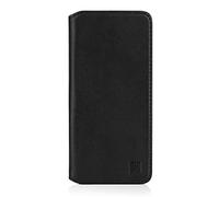 32nd Série Classique 2.0 - Étui Portefeuille en Cuir Véritable pour OnePlus 7T Pro, Housse Concevoir avec Fentes CB et Fermeture Magnétique Coque - Noir