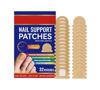 32pièces Patch De Réparation D'ongles Polyvalent, Patchs Fongiques Ongles