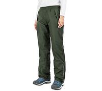 33,000ft Pantalon de pluie imperméable et respirant léger Pantalon de randonnée pour femme, Vert armée., W40