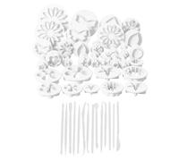 33 Moules De Cuisson Créatifs Et 14 Stylos À Graver, Ensemble D'Outils De Cuisson, Moules À Biscuits, Moules À Gâteaux, Moules À Fondant.